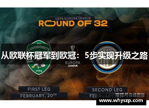 从欧联杯冠军到欧冠：5步实现升级之路