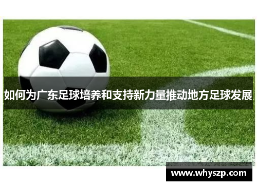 如何为广东足球培养和支持新力量推动地方足球发展